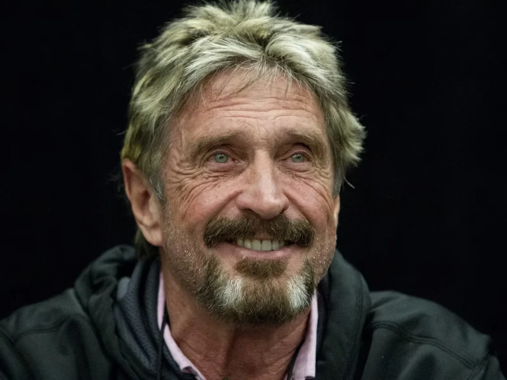 John McAfee Kontroverser Einfluss