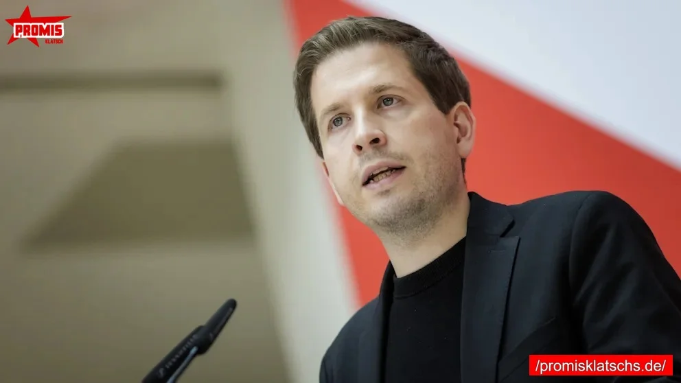 Kevin Kühnert politischen Laufbahn