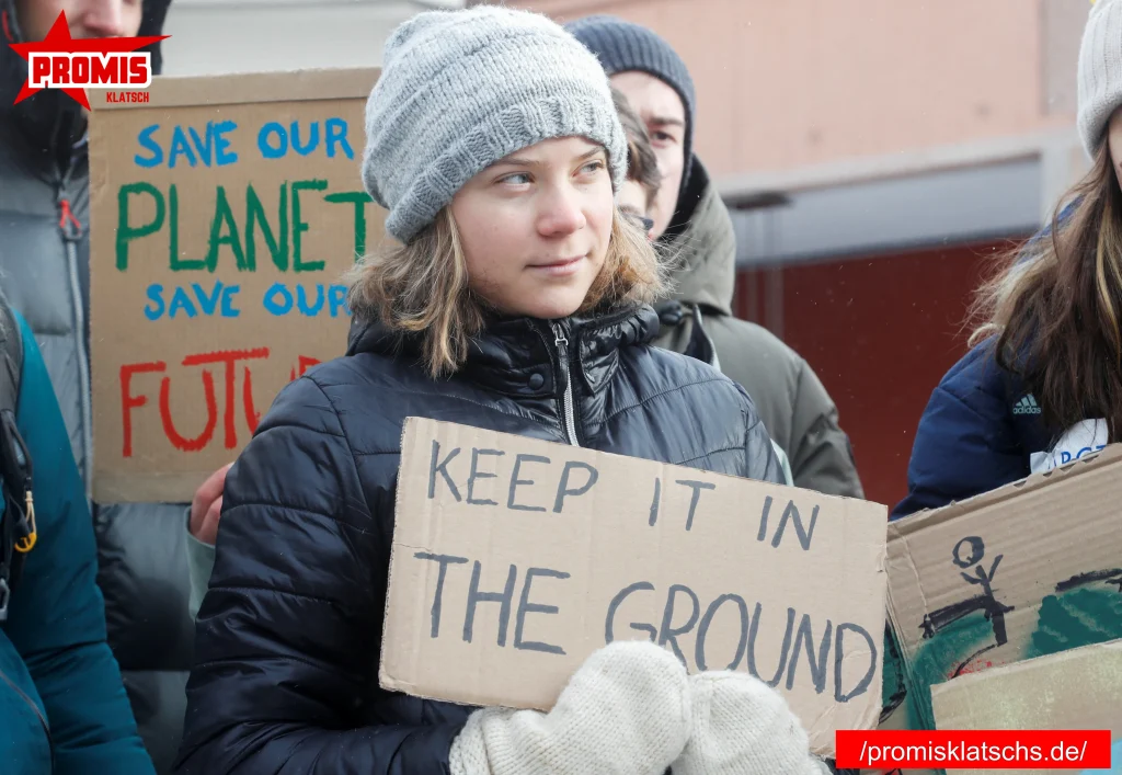 Greta Thunberg Ausmaß des Protests und Polizeipräsenz