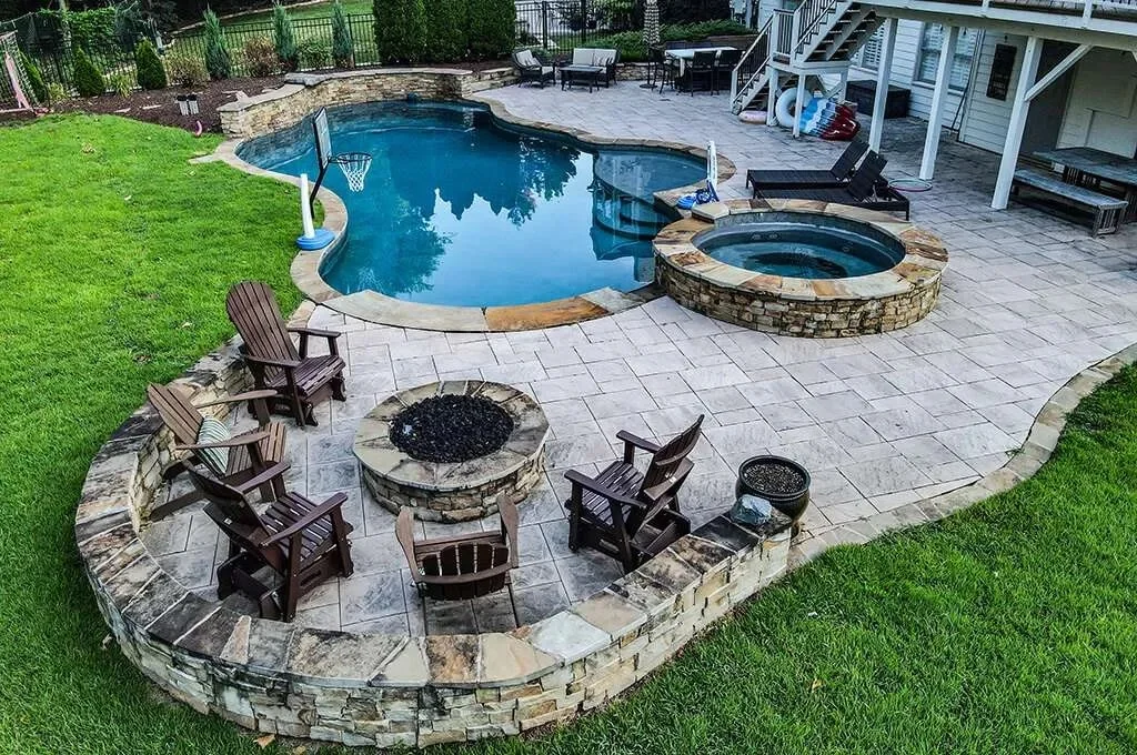 Backyard Pool Installation