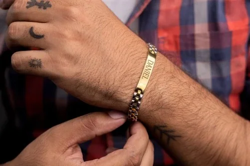 Gifts of Customized Name Bracelets