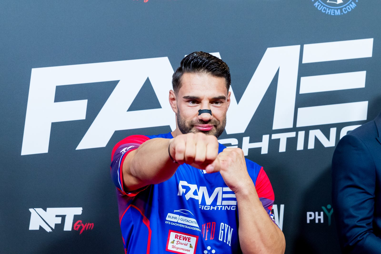 Aleks Petrovic beim Fame Fighting 2024