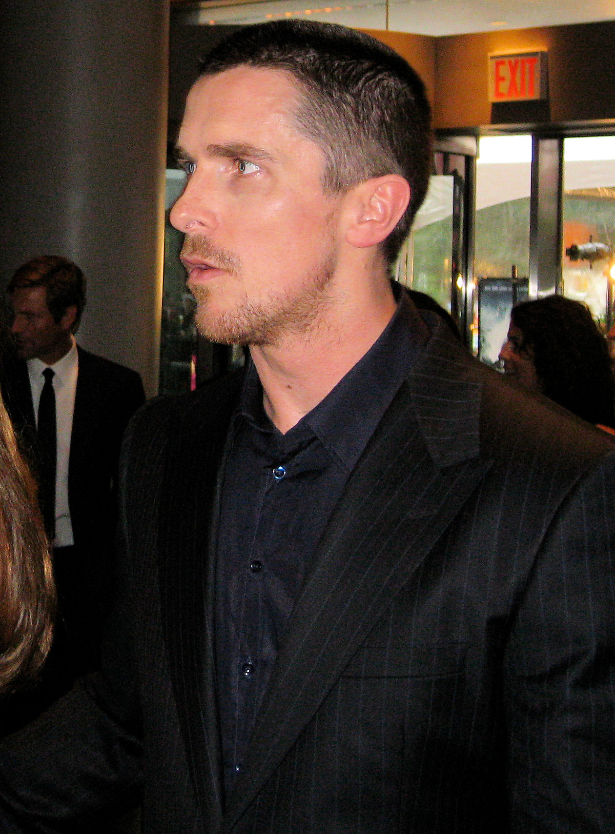 Christian Bale bei der New Yorker Premiere von The Dark Knight 2008