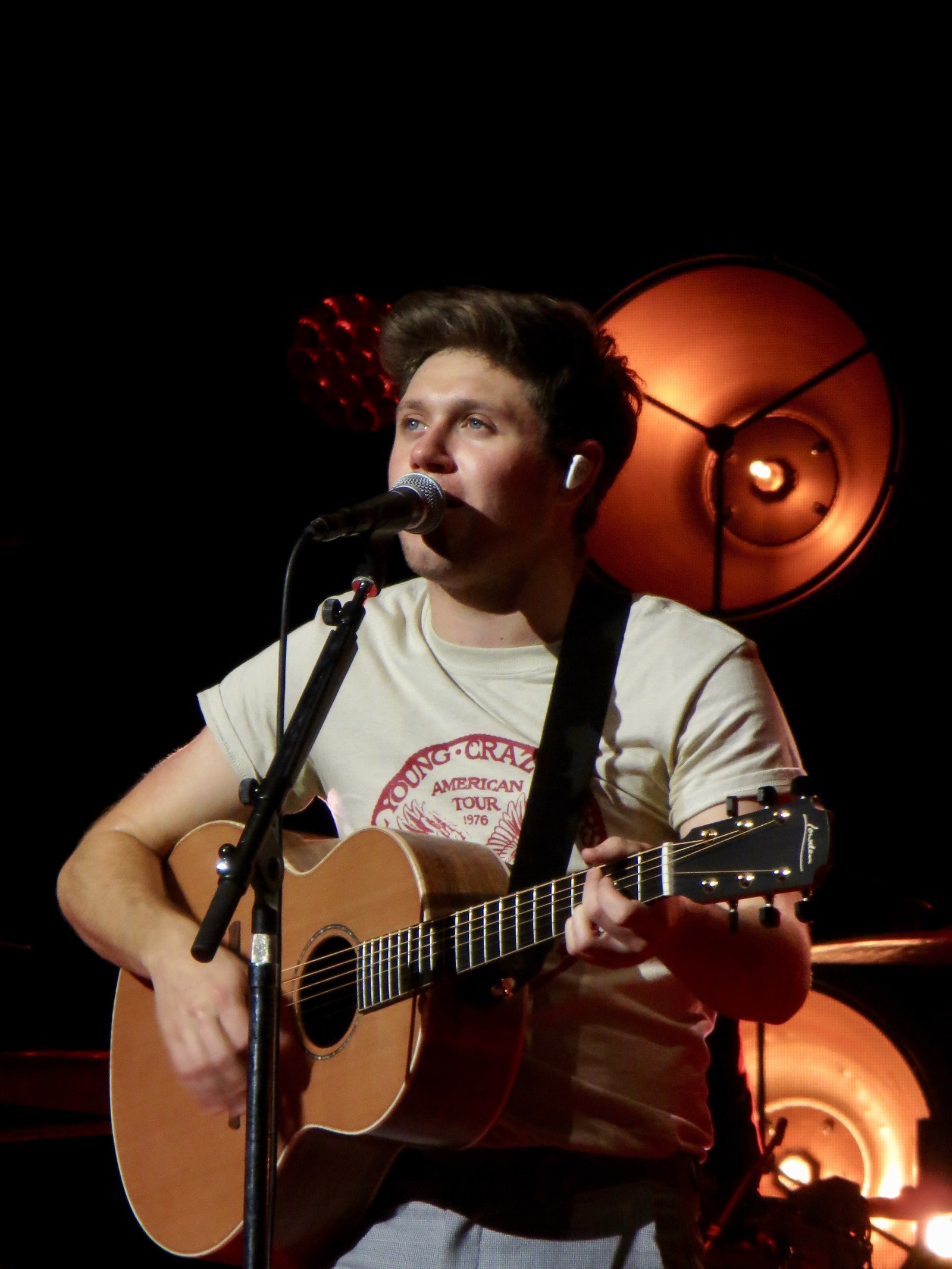 Niall Horan live auf der Bühne