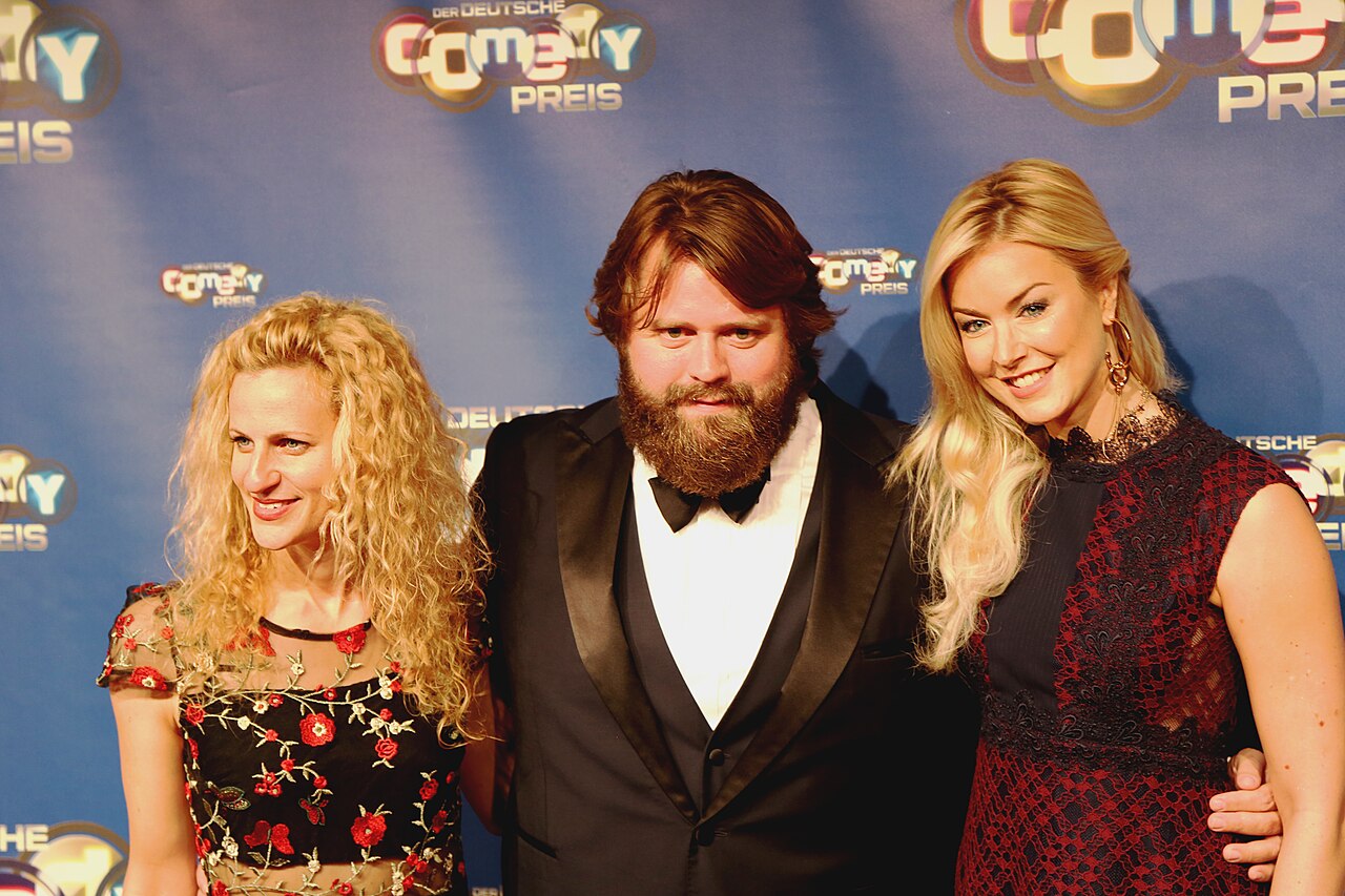 Nina Ensmann mit Nadia Migdal und Antoine Monot Jr.