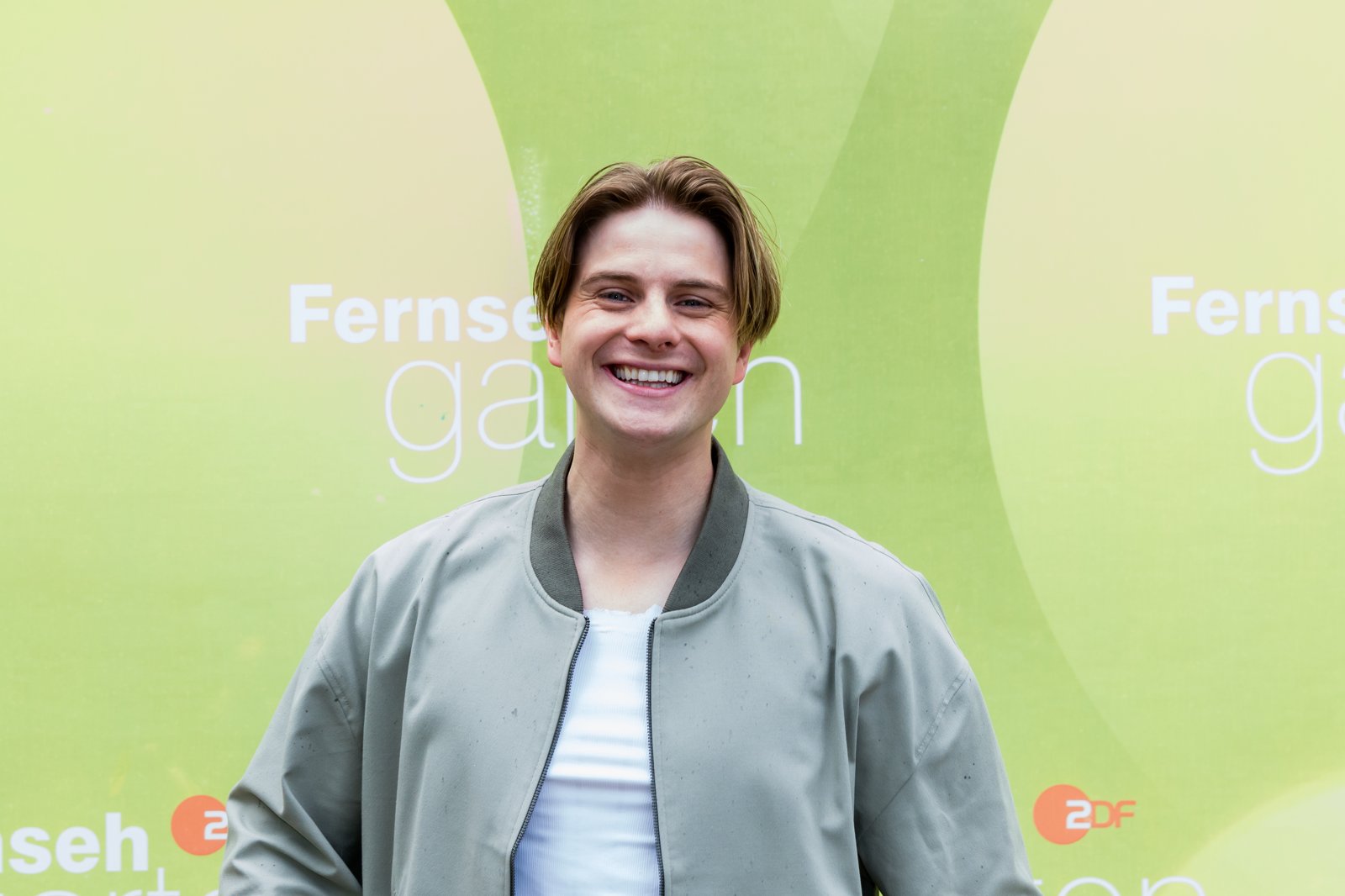 Vincent Gross singt beim ZDF-Fernsehgarten